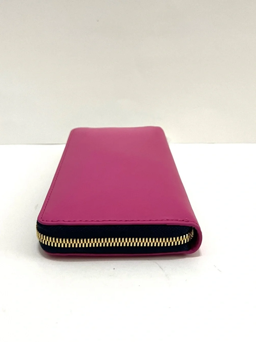 NWT J. Crew Italian Leather Continental Wallet - Crisp Begonia